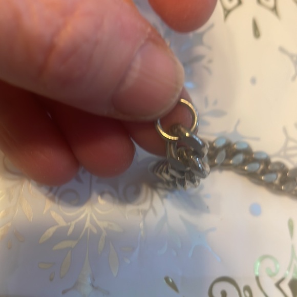 Zodiac Aries RAM 7” bracelet silver vintage non magnetic 🧲 53grams $ 756.value - Picture 8 of 11